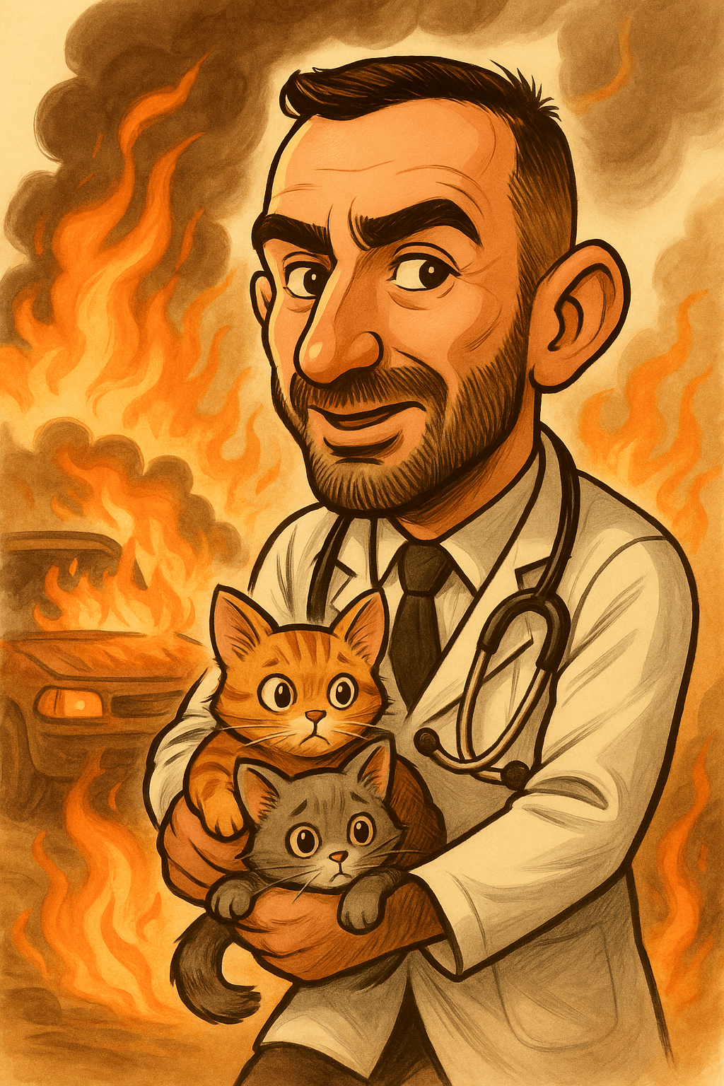 Dr. Cumacik Talking to Patient